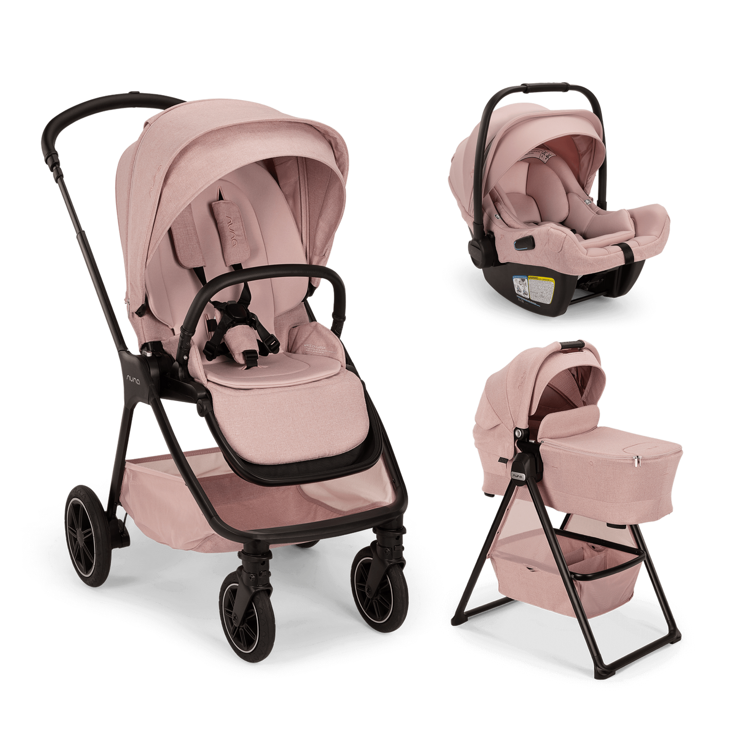 Nuna TRIV next + PIPA aire rx + Lytl Bassinet Bundle