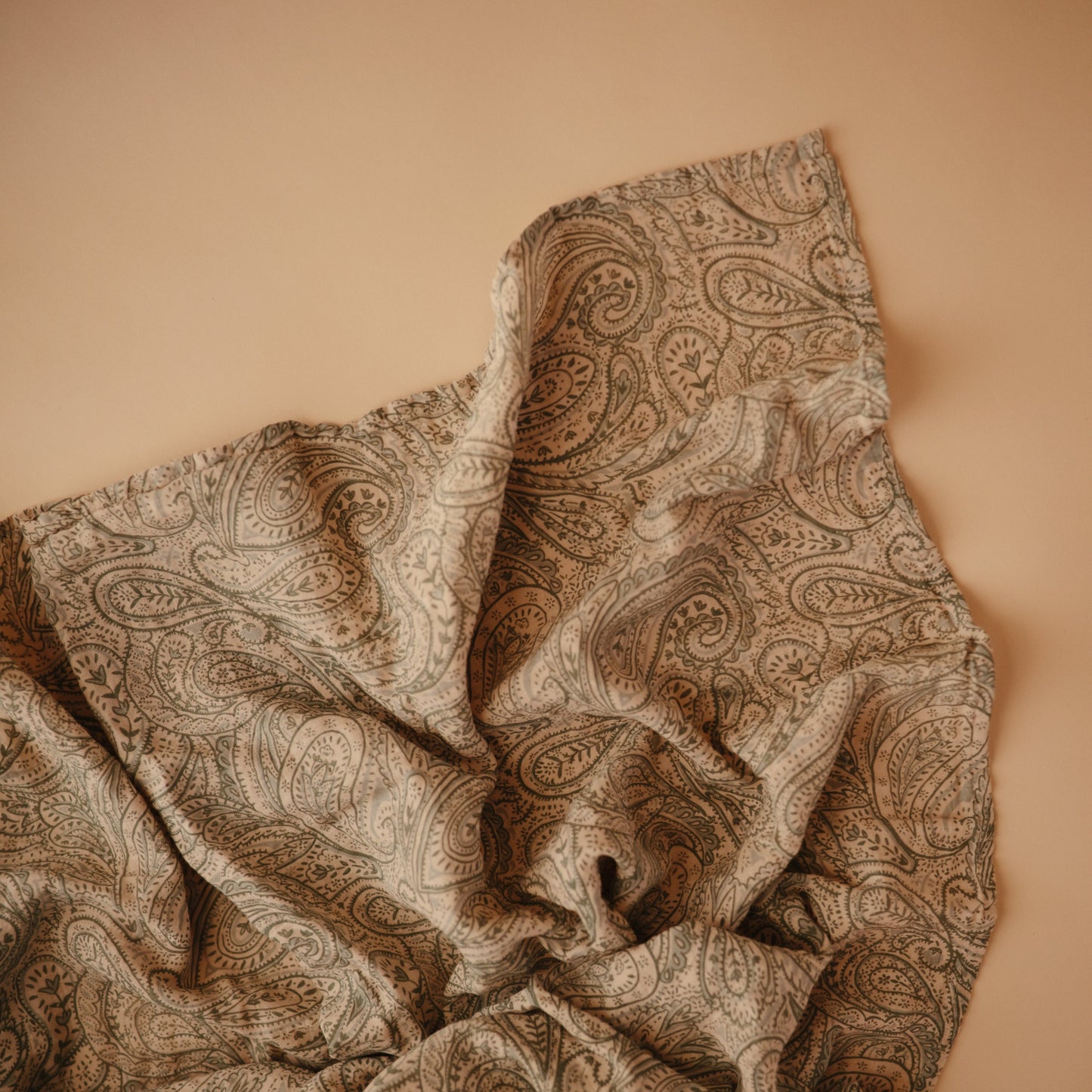 Organic Cotton Muslin Swaddle Blanket - Babies in Bloom