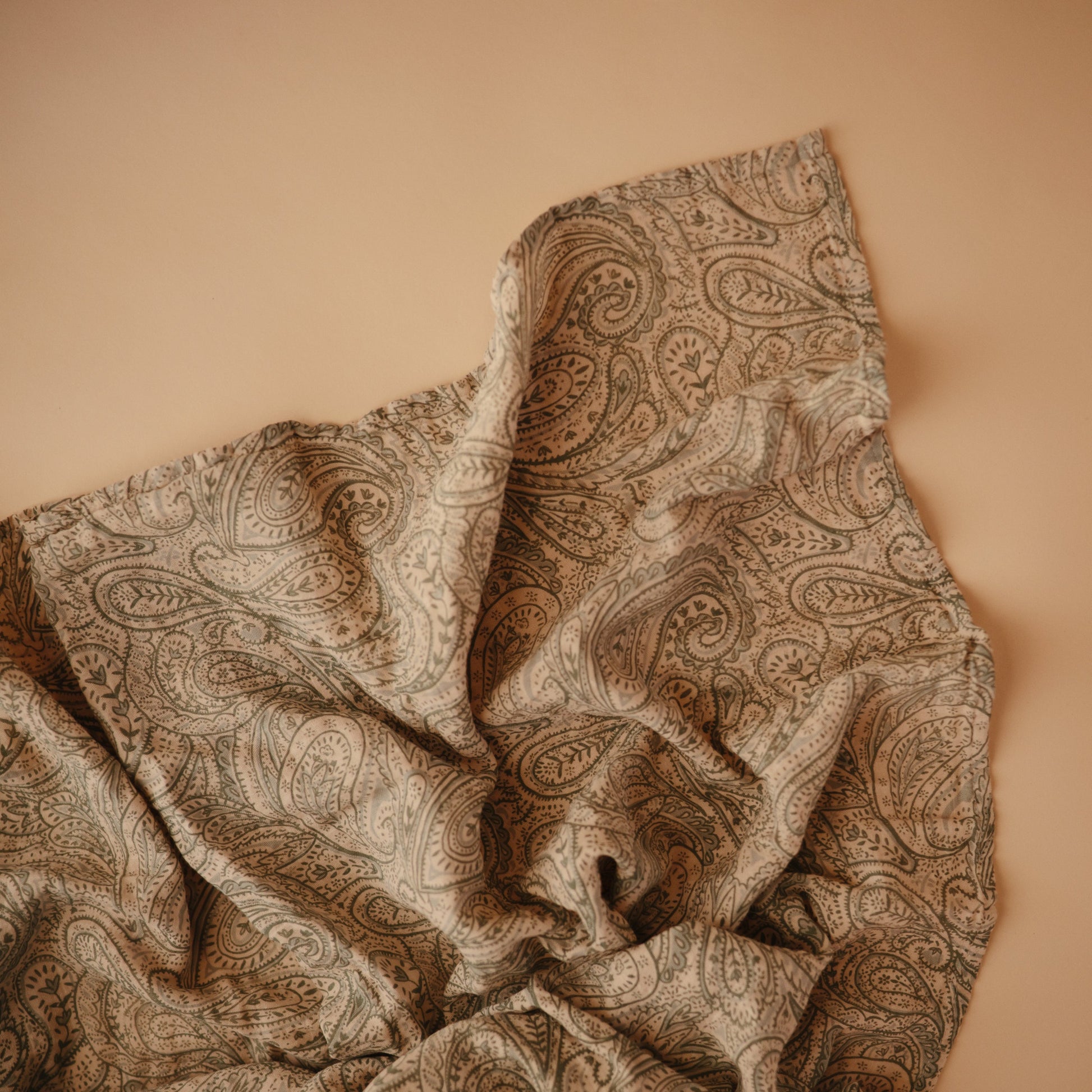 Organic Cotton Muslin Swaddle Blanket - Babies in Bloom