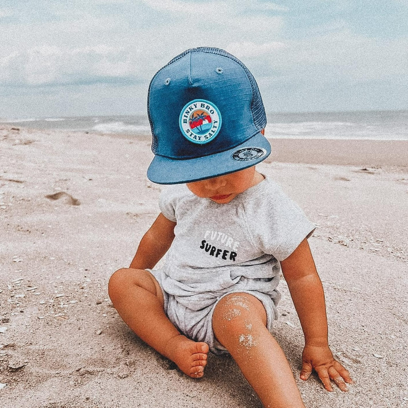 Baby Hat Binky Bro Sun Hat Binky Bro Straw Sun Hat Youth Girls 2T-5T