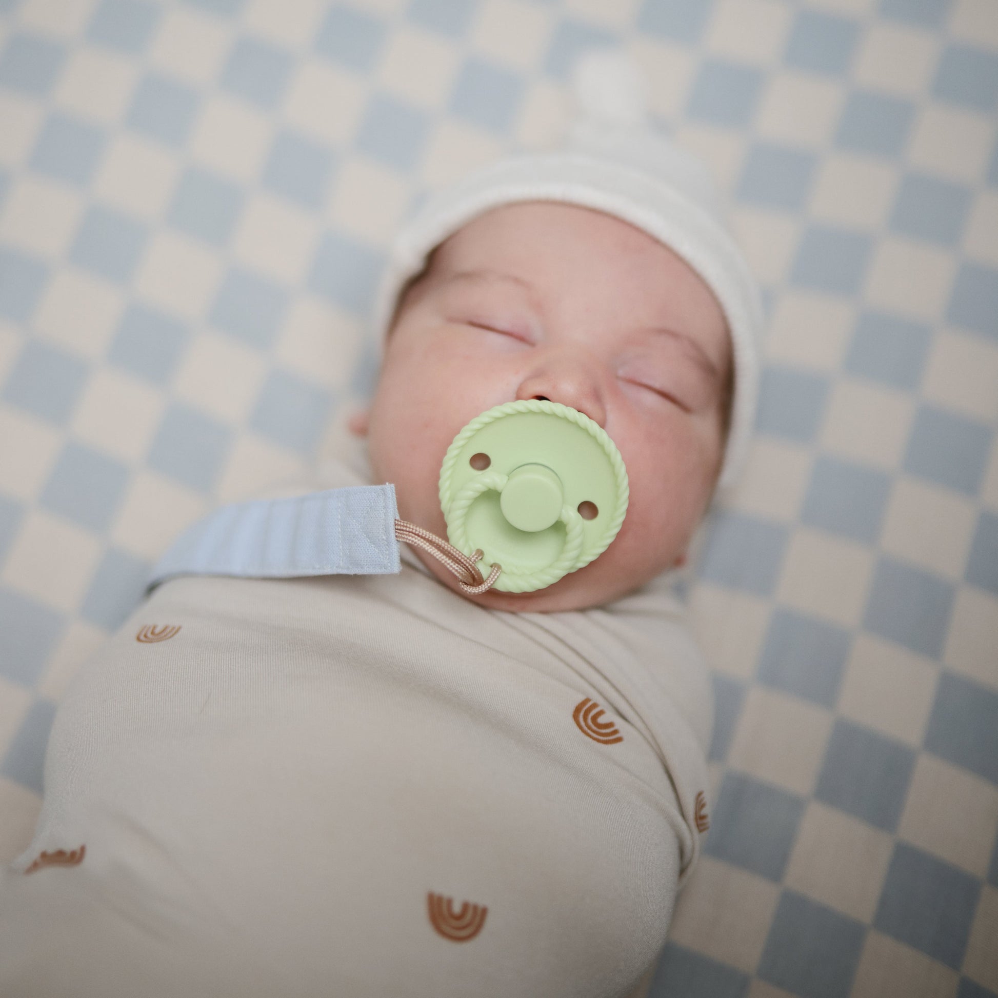 FRIGG Rope Natural Rubber Pacifier 2-Pack - Babies in Bloom