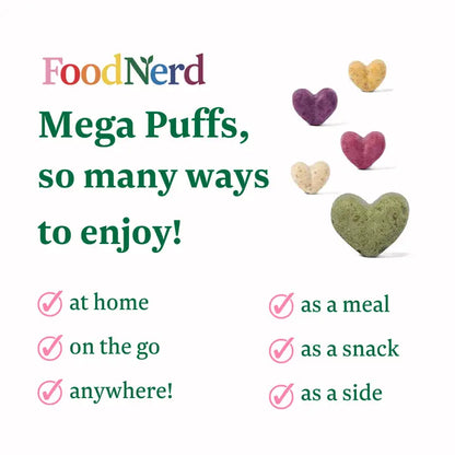 FoodNerd Inc. Blue Mega Puffs