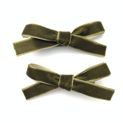 Baby Wisp Alligator Clip Pigtail Bows