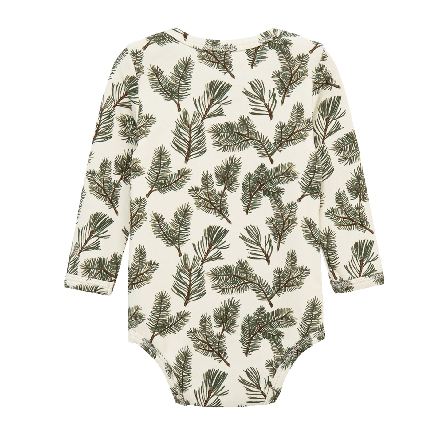 Pine Brushed Long Sleeve One Piece