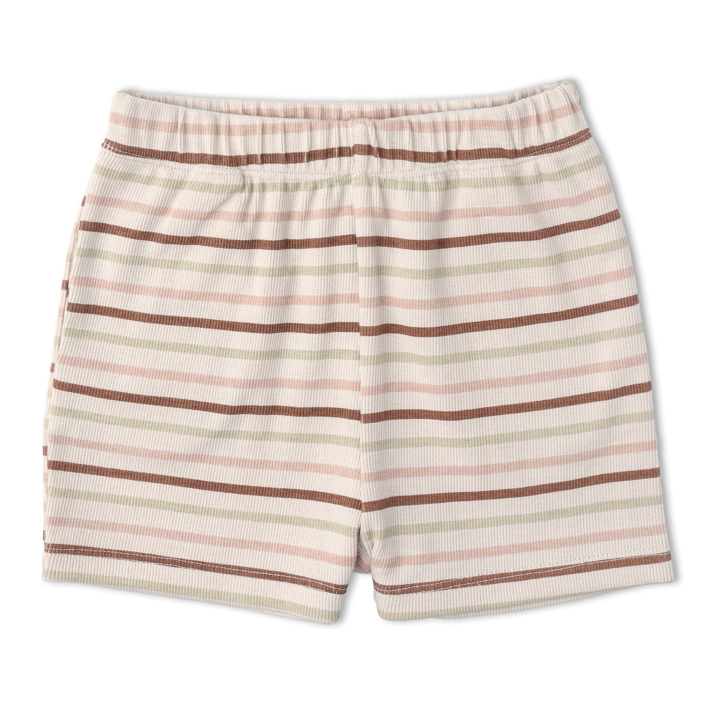 Organic Tank Top & Shorts Set - Terra Stripes