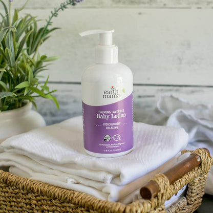 Earth Mama Organics Calming Lavender Baby Lotion