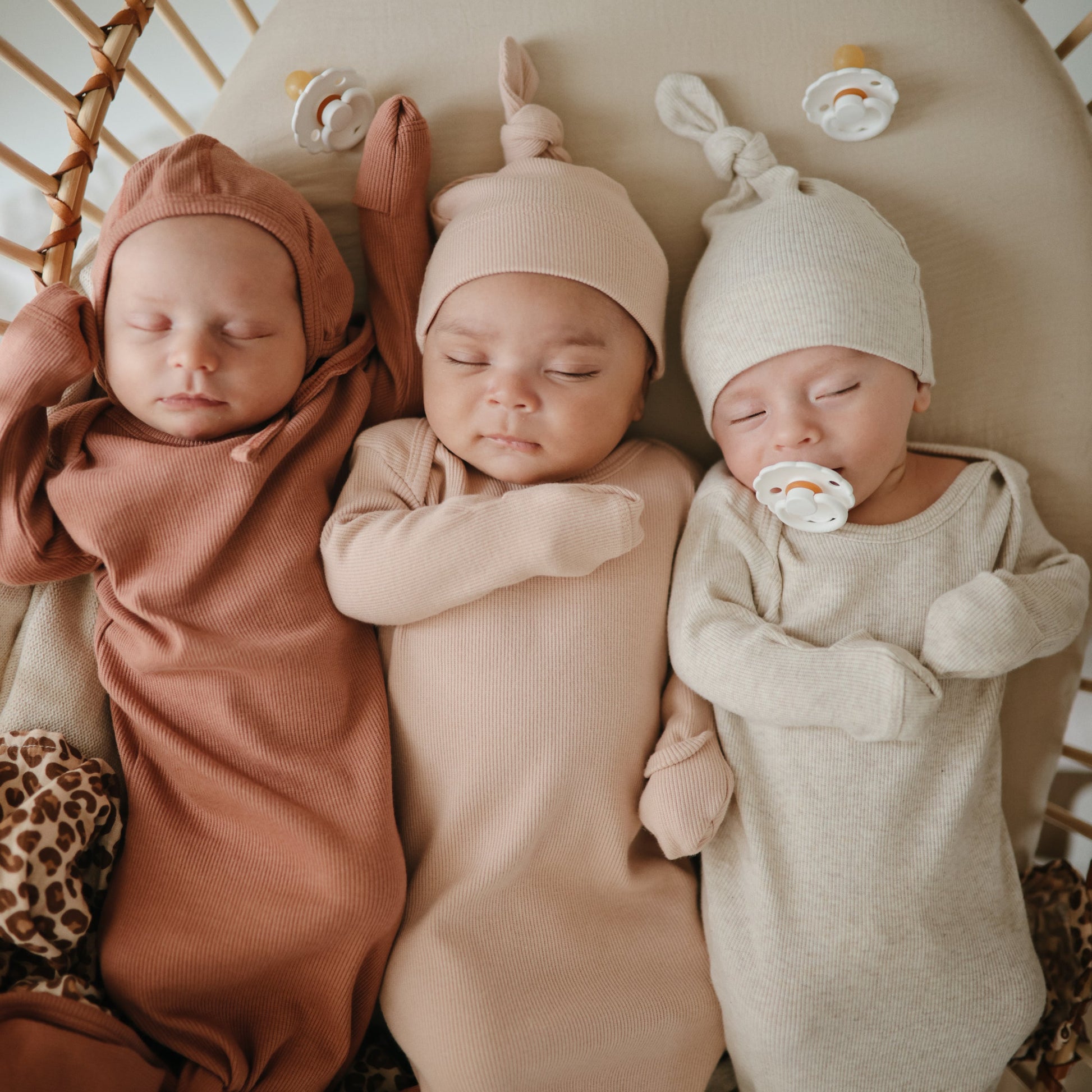 Ribbed Baby Bonnet - Babies in Bloom