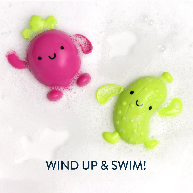 Itzy Ritzy Silly Swimmers Bath + Water Toy