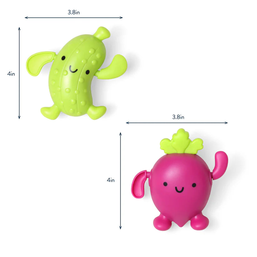 Itzy Ritzy Silly Swimmers Bath + Water Toy