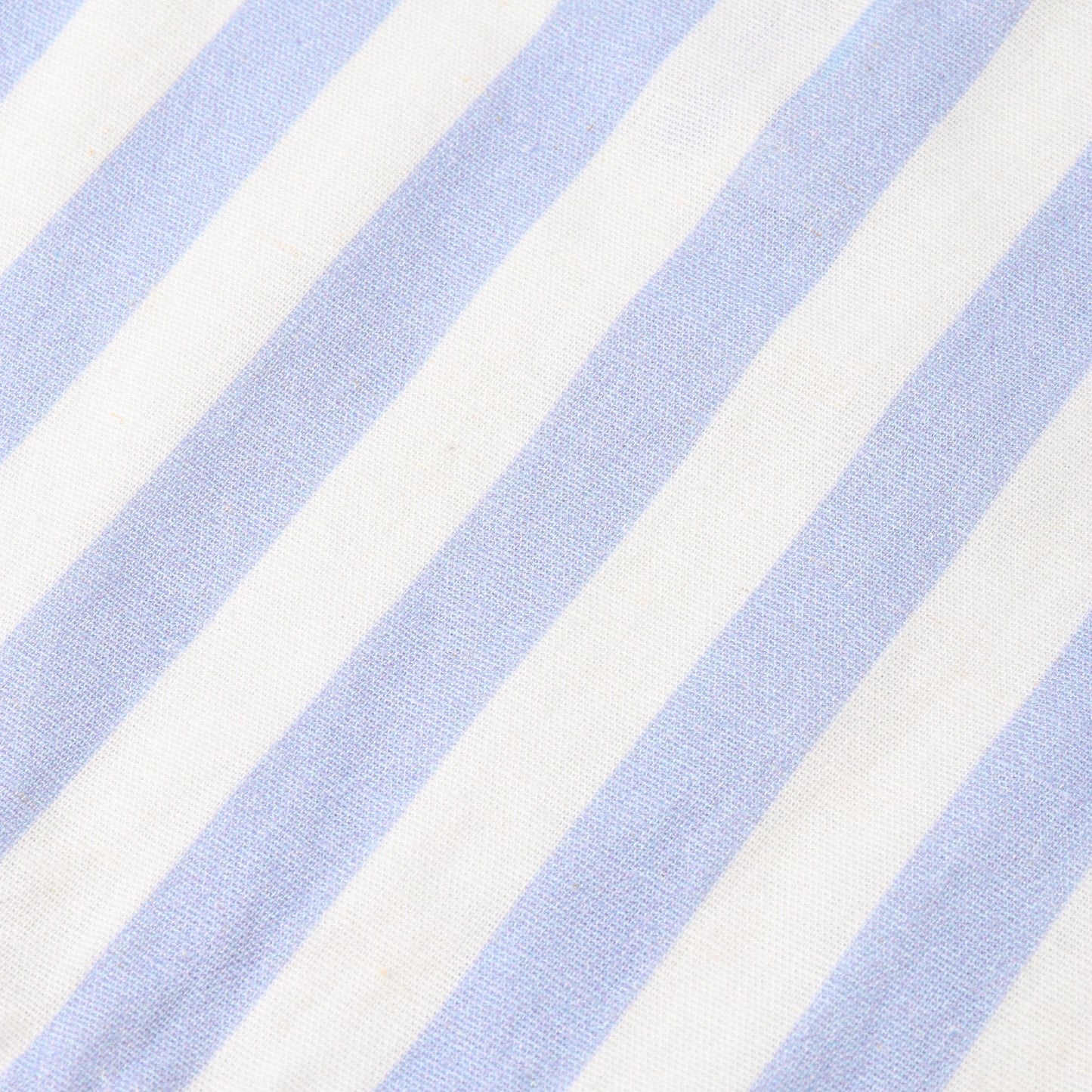Organic Collared Romper - Blue Stripes