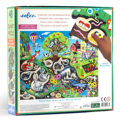 Eeboo 48 Piece Giant Puzzles