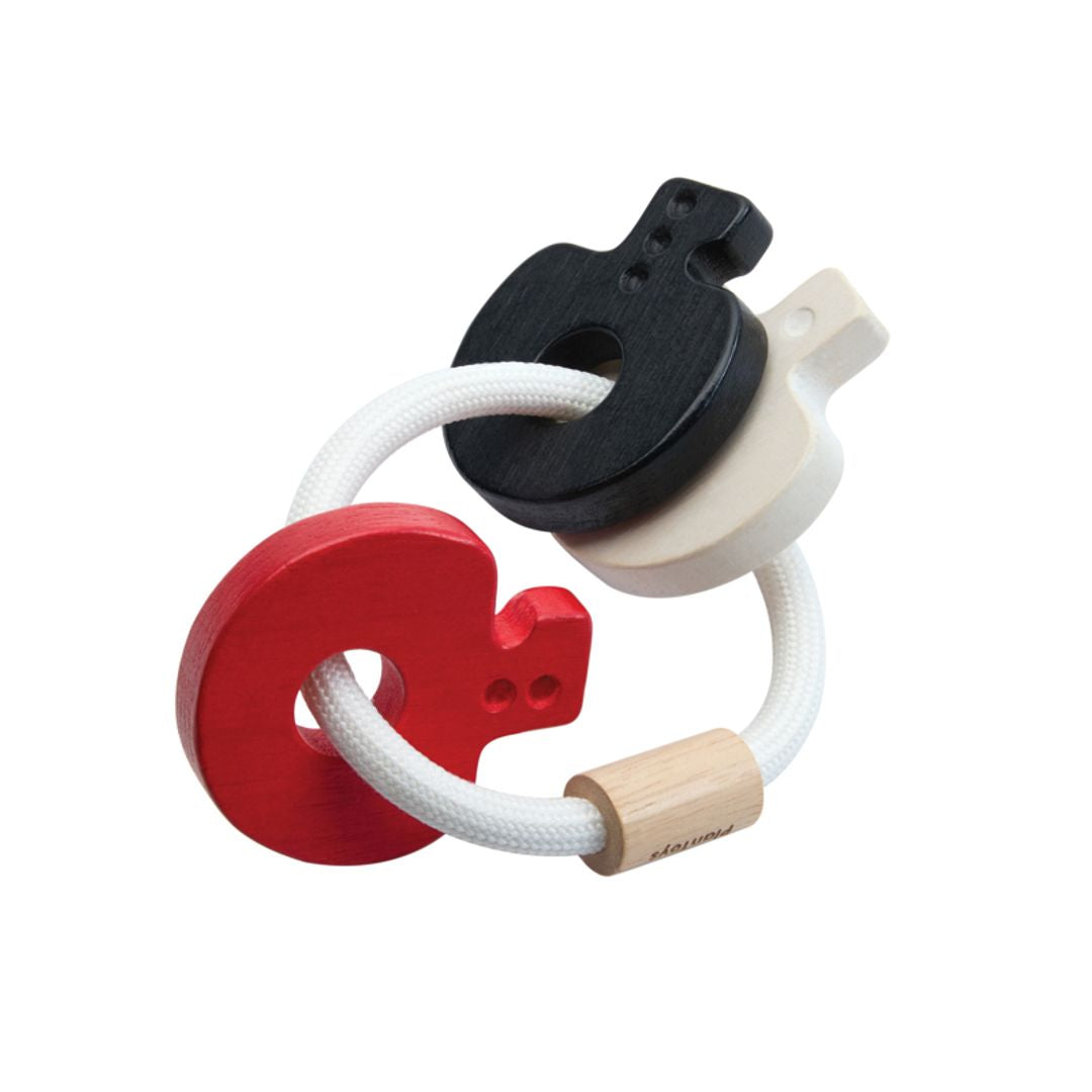 Baby Key Rattle - High Contrast