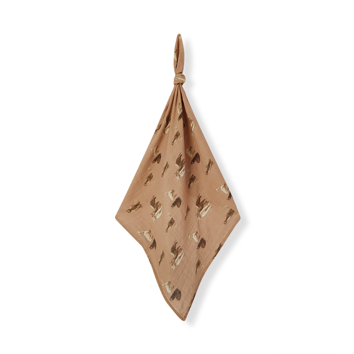Alpaca Organic Cotton Two-Piece Burp Cloth Set
