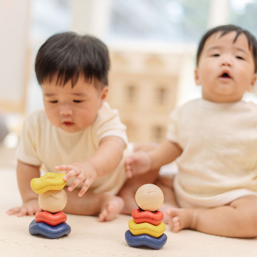 Ball & Wave Stacker - Babies in Bloom