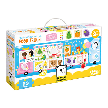 Banana Panda Make-a-Match Puzzle Food Truck