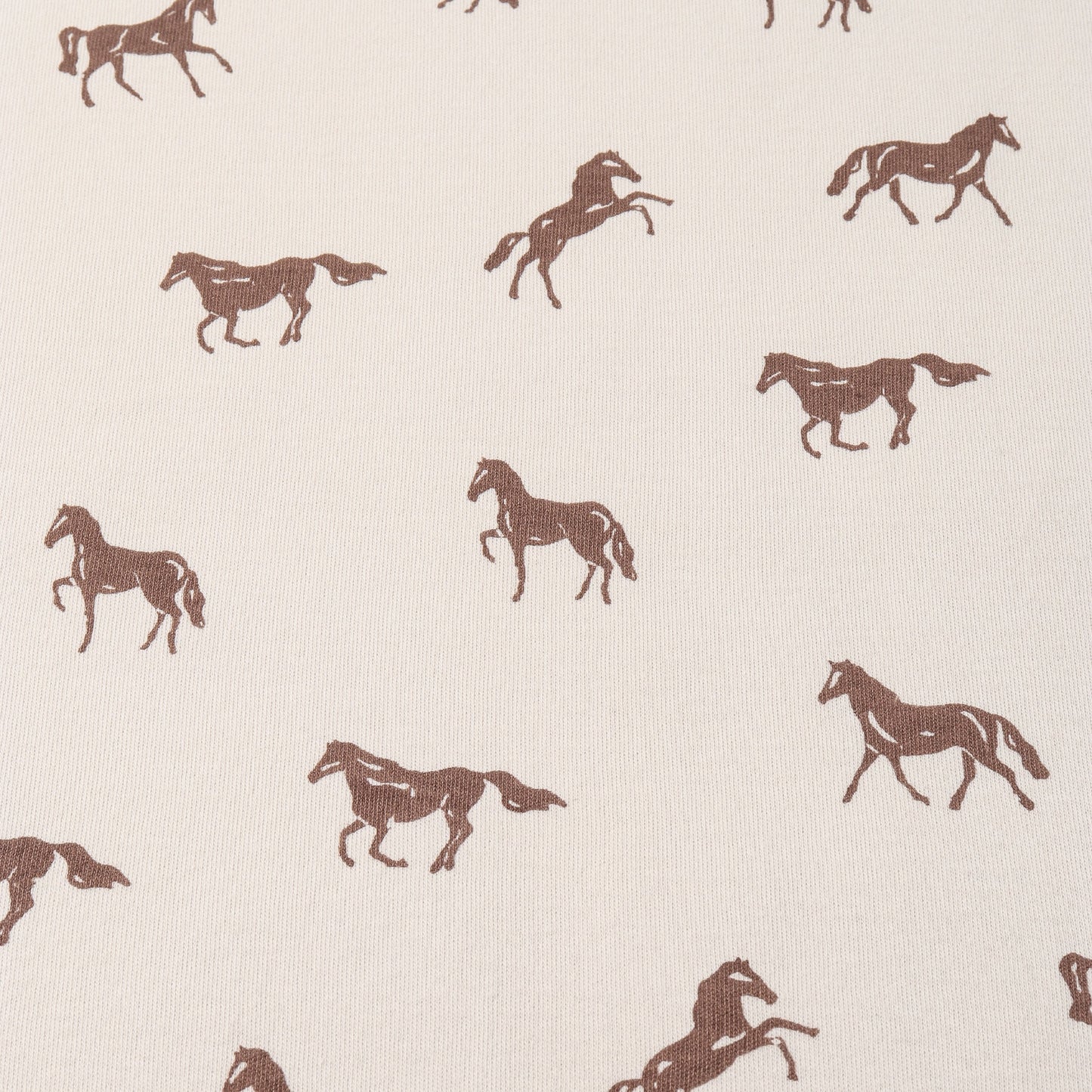 Organic Tee & Shorts Set - Horses