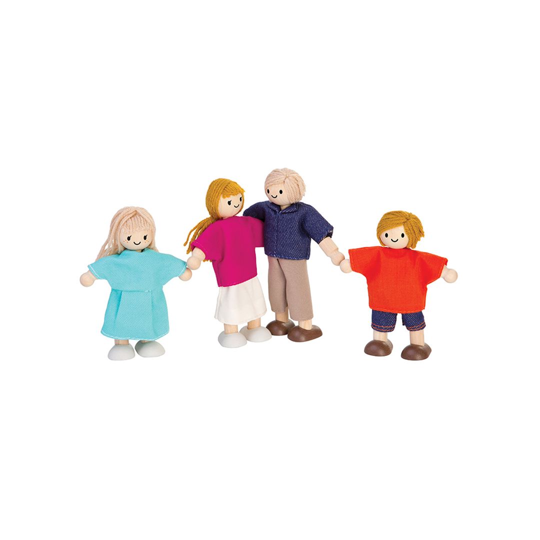 Doll Family - Light Skin Tone - Blonde Hair - Babies in Bloom