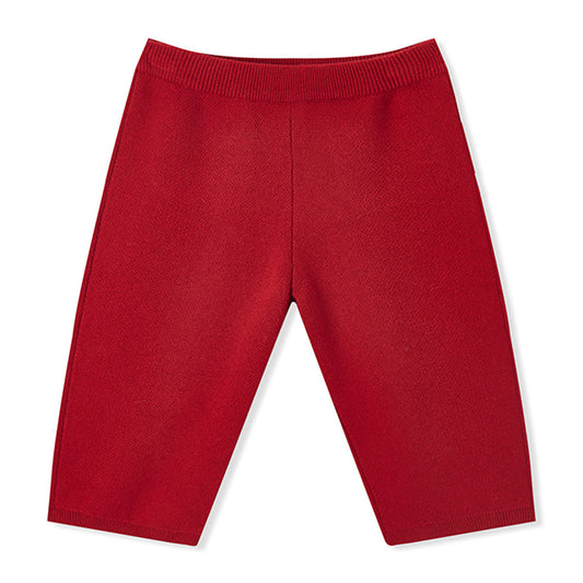Maroon Knit Pants
