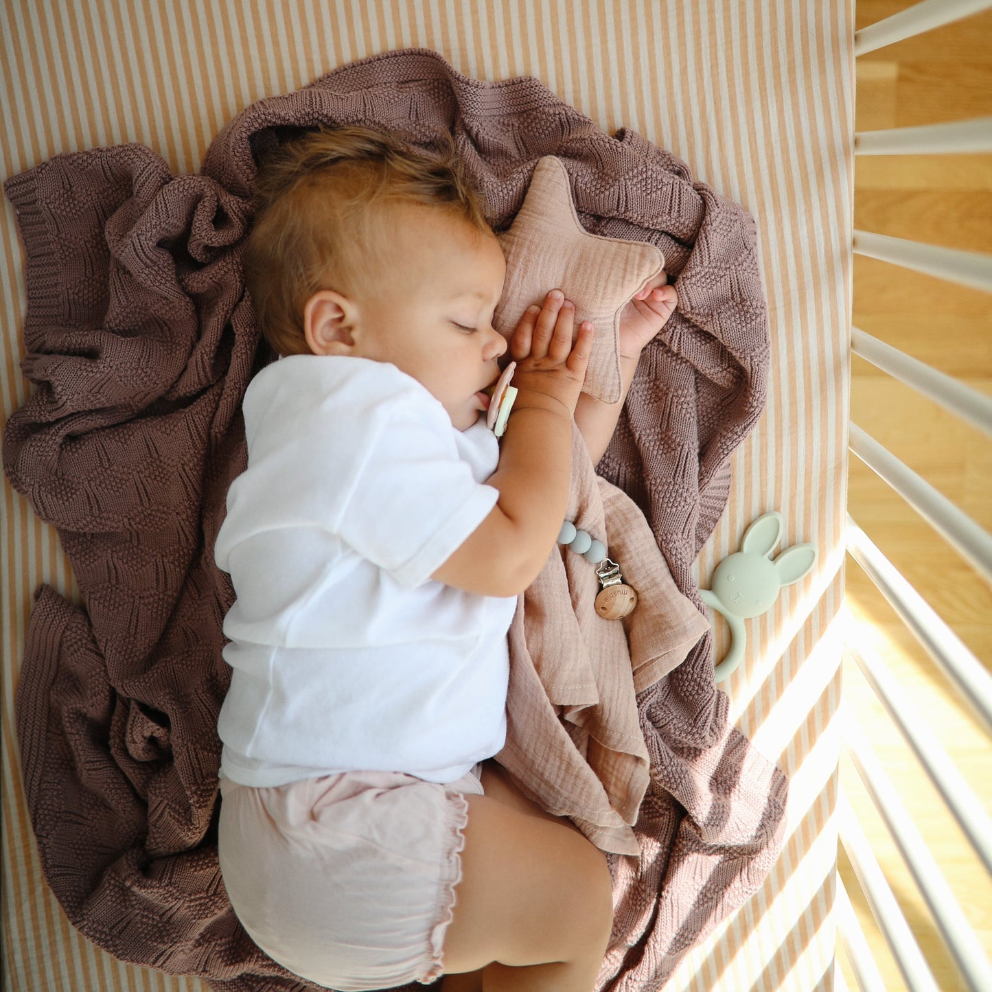 Extra Soft Muslin Crib Sheet - Babies in Bloom