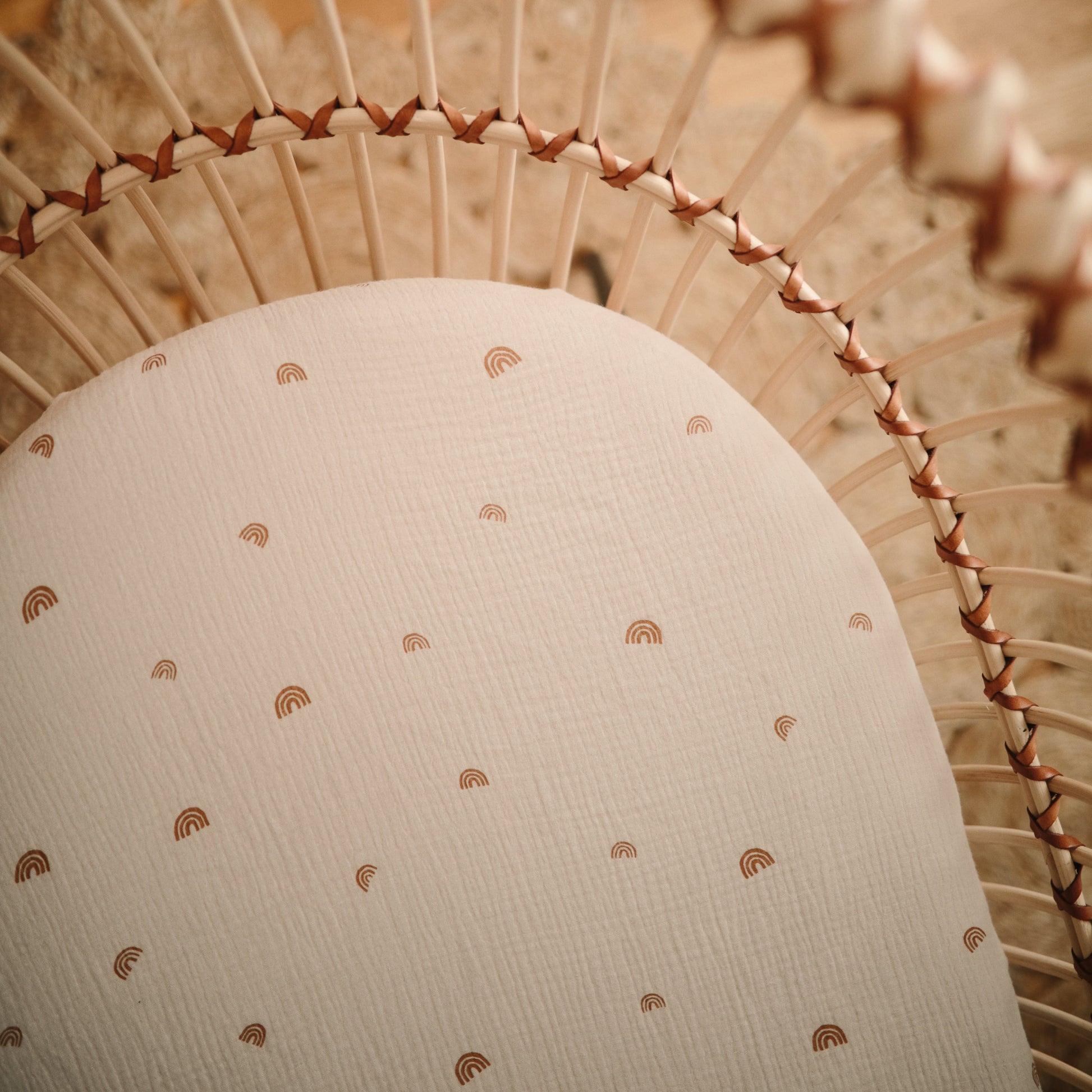 Extra Soft Bassinet Muslin Crib Sheet - Babies in Bloom