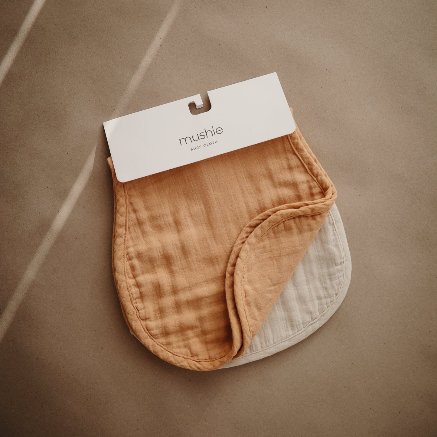 Organic Cotton Muslin Burp Cloth 2-Pack - Babies in Bloom