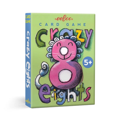 eeBoo Crazy Eight Playing Cards