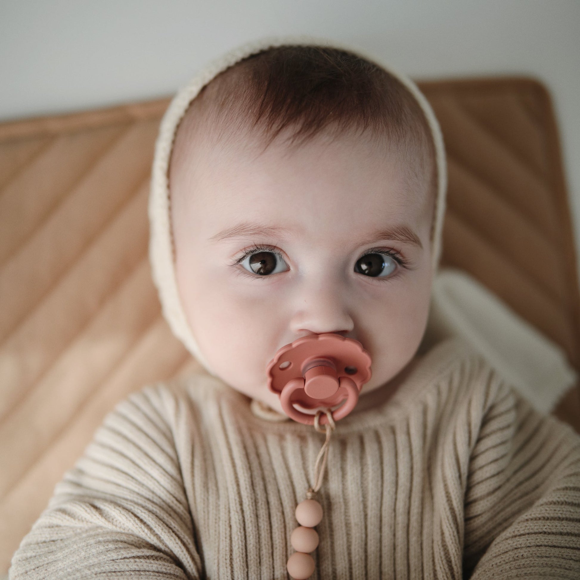FRIGG Daisy Silicone Pacifier 2-Pack - Babies in Bloom
