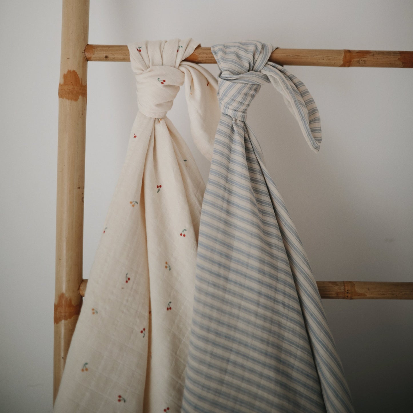 Organic Cotton Muslin Swaddle Blanket - Babies in Bloom