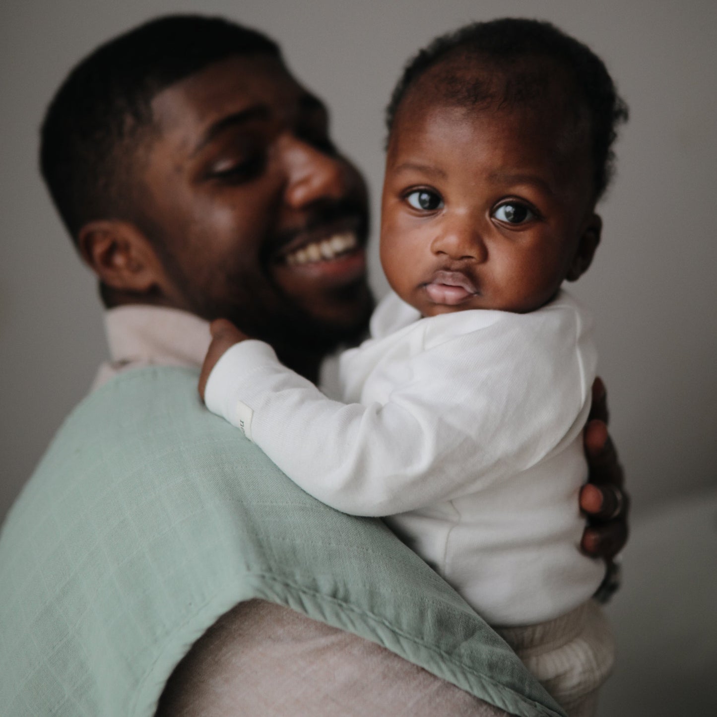 Organic Cotton Muslin Burp Cloth 2-Pack - Babies in Bloom