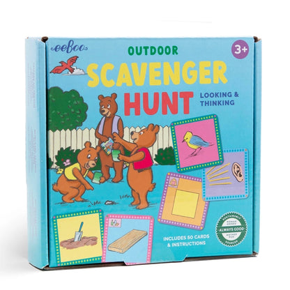 eeBoo Scavenger Hunt Game - Outdoors