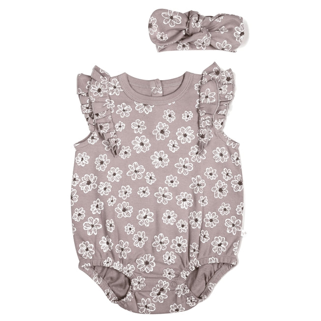 Makemake Organics Flutter Bubble Onesie