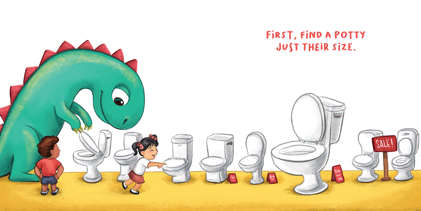 How to Potty Train a Dinosaur