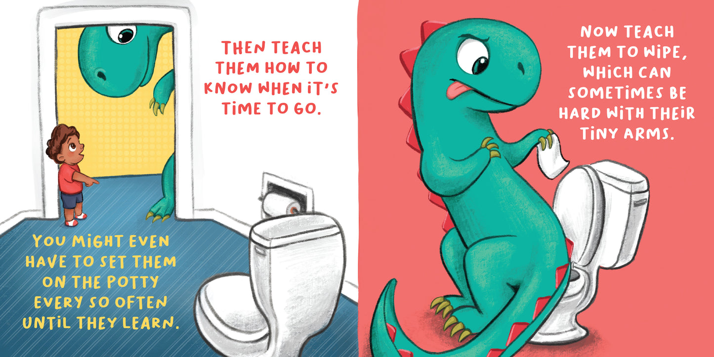 How to Potty Train a Dinosaur