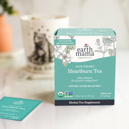 Earth Mama Organics Heartburn Tea