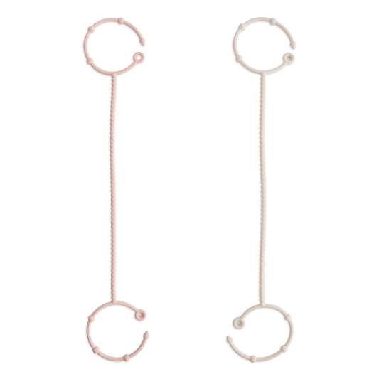 Adjustable Silicone Strap 2-Pack - Babies in Bloom