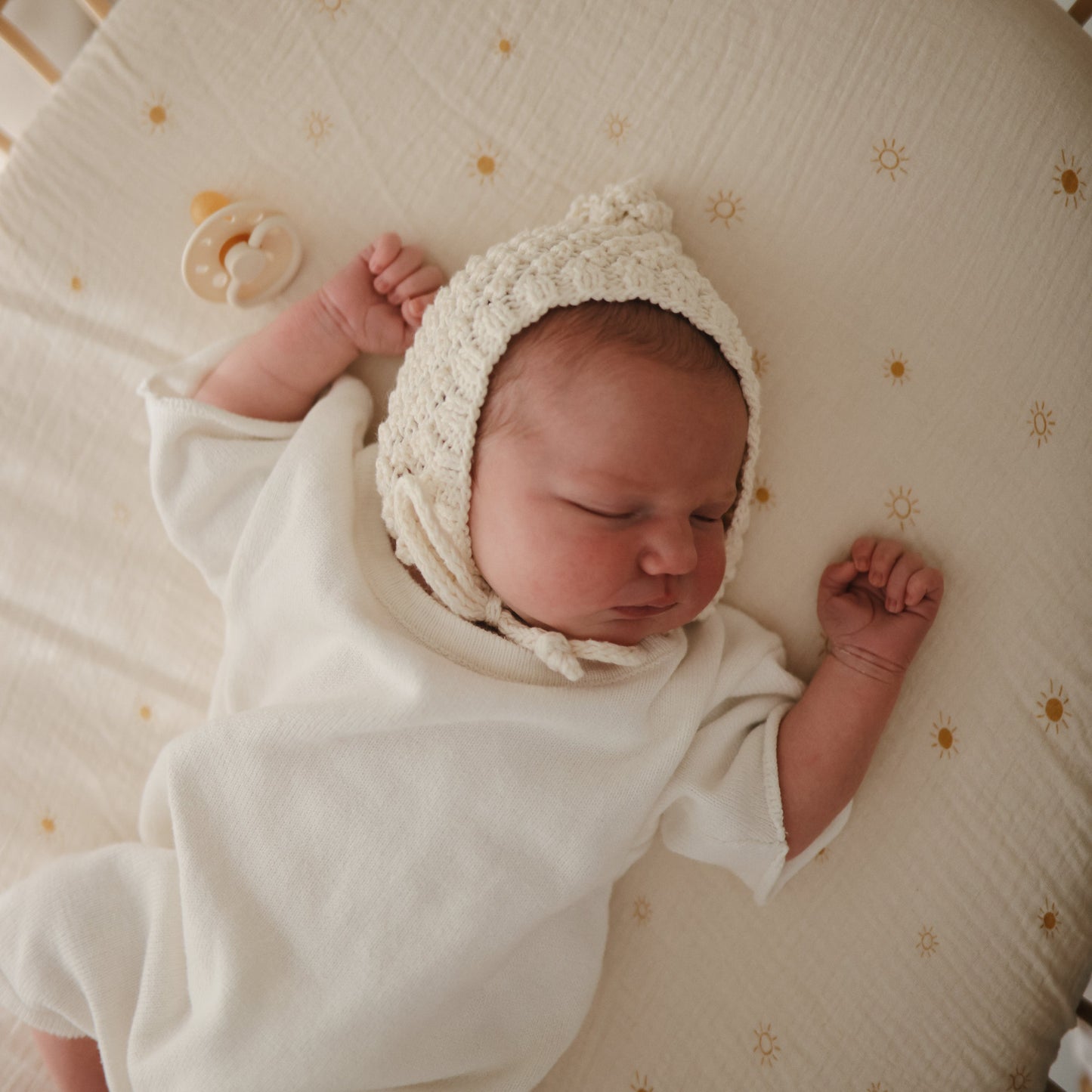 Mini Muslin Crib Sheet - Babies in Bloom