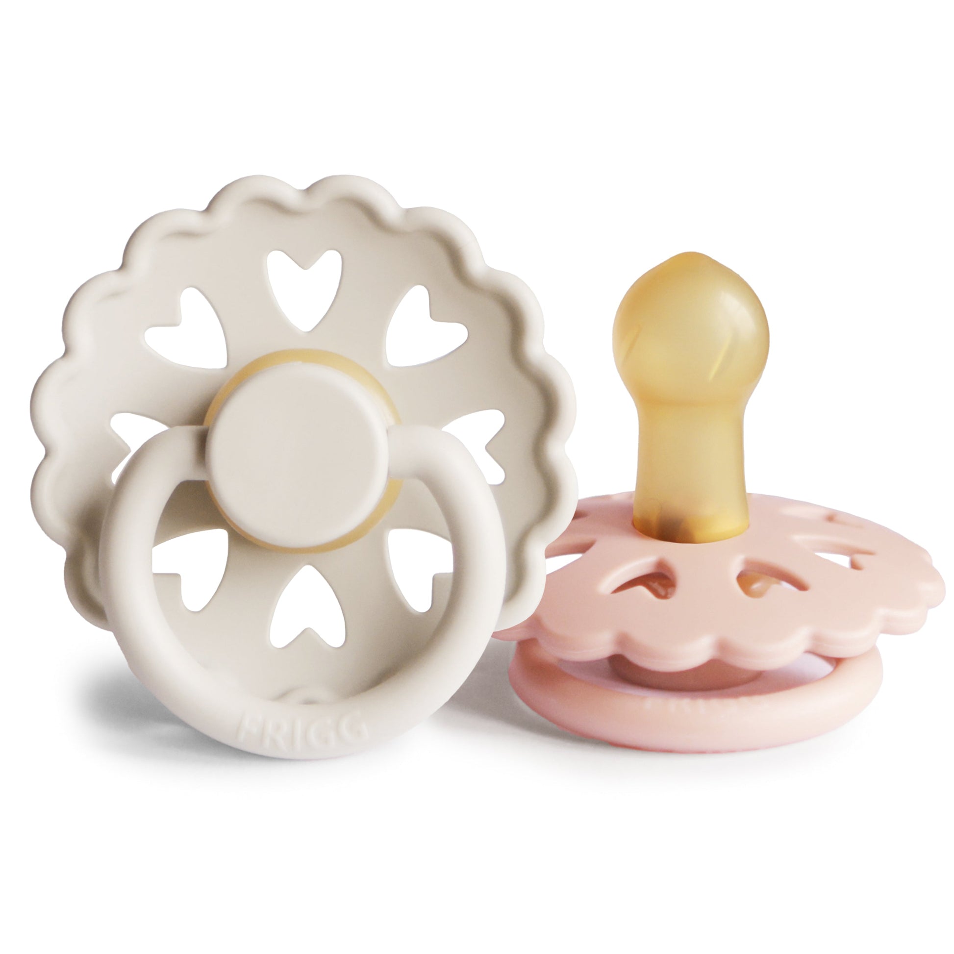 FRIGG Andersen Fairytale Natural Rubber Pacifier 2-Pack - Babies in Bloom