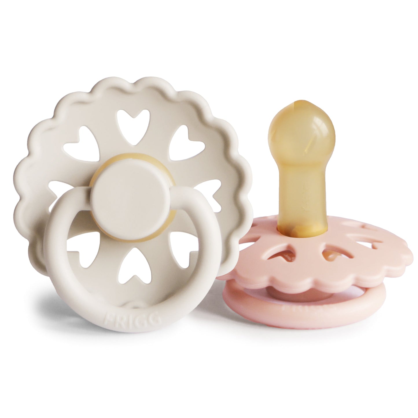 FRIGG Andersen Fairytale Natural Rubber Pacifier 2-Pack - Babies in Bloom