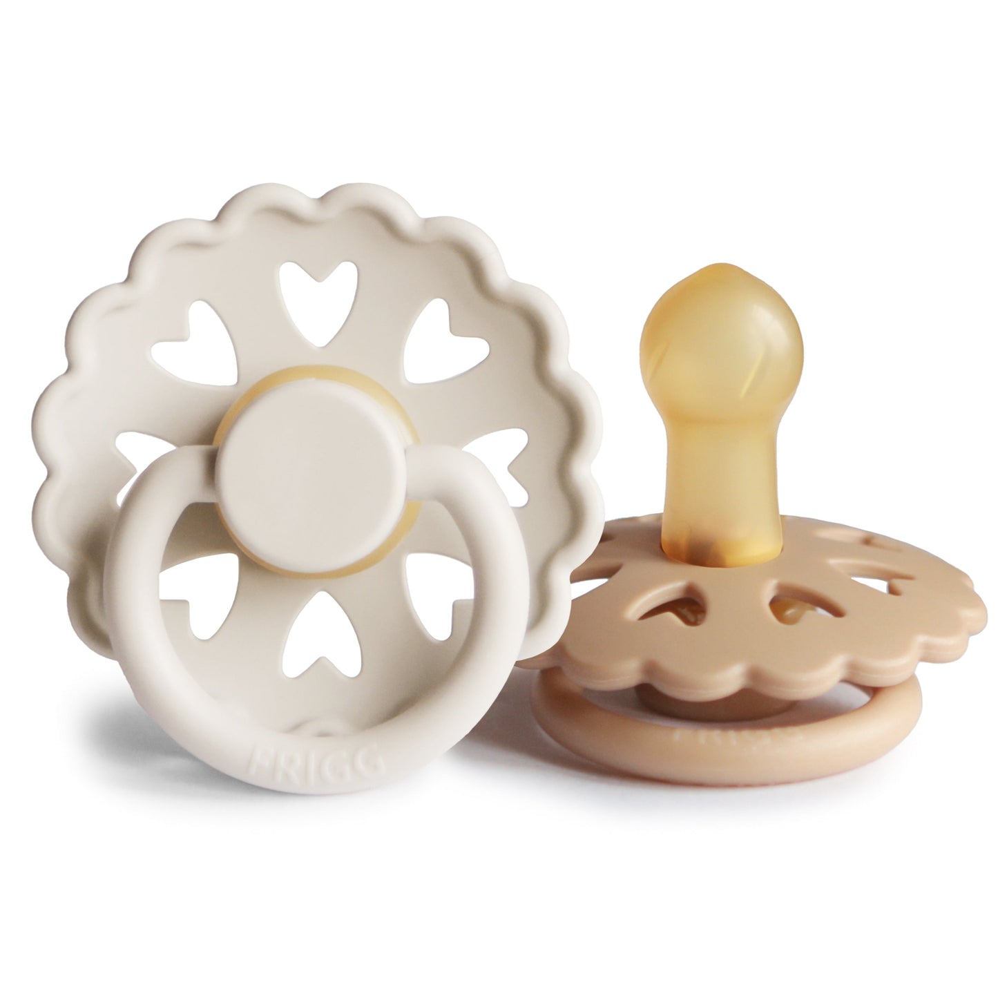 FRIGG Andersen Fairytale Natural Rubber Pacifier 2-Pack - Babies in Bloom