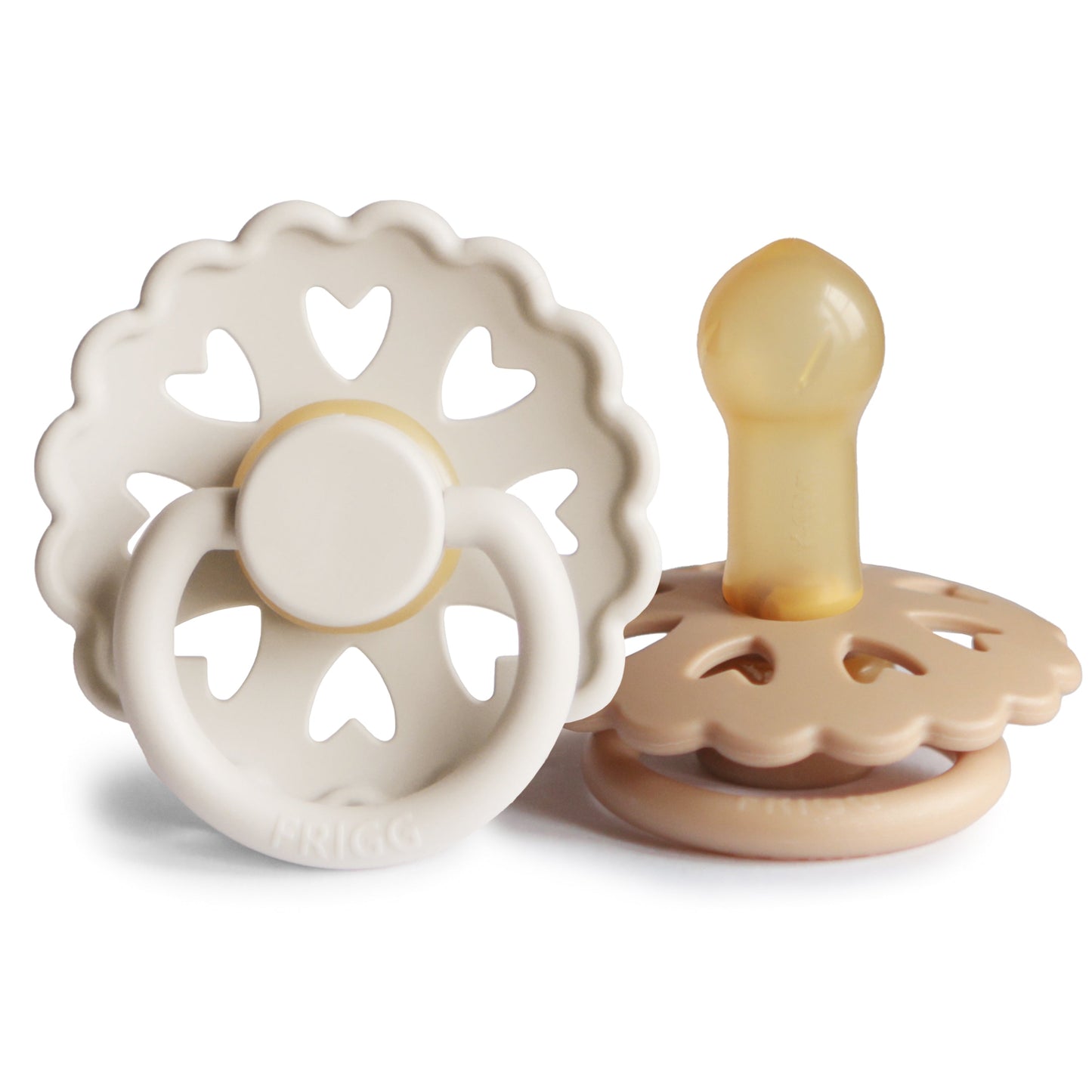 FRIGG Andersen Fairytale Natural Rubber Pacifier 2-Pack - Babies in Bloom