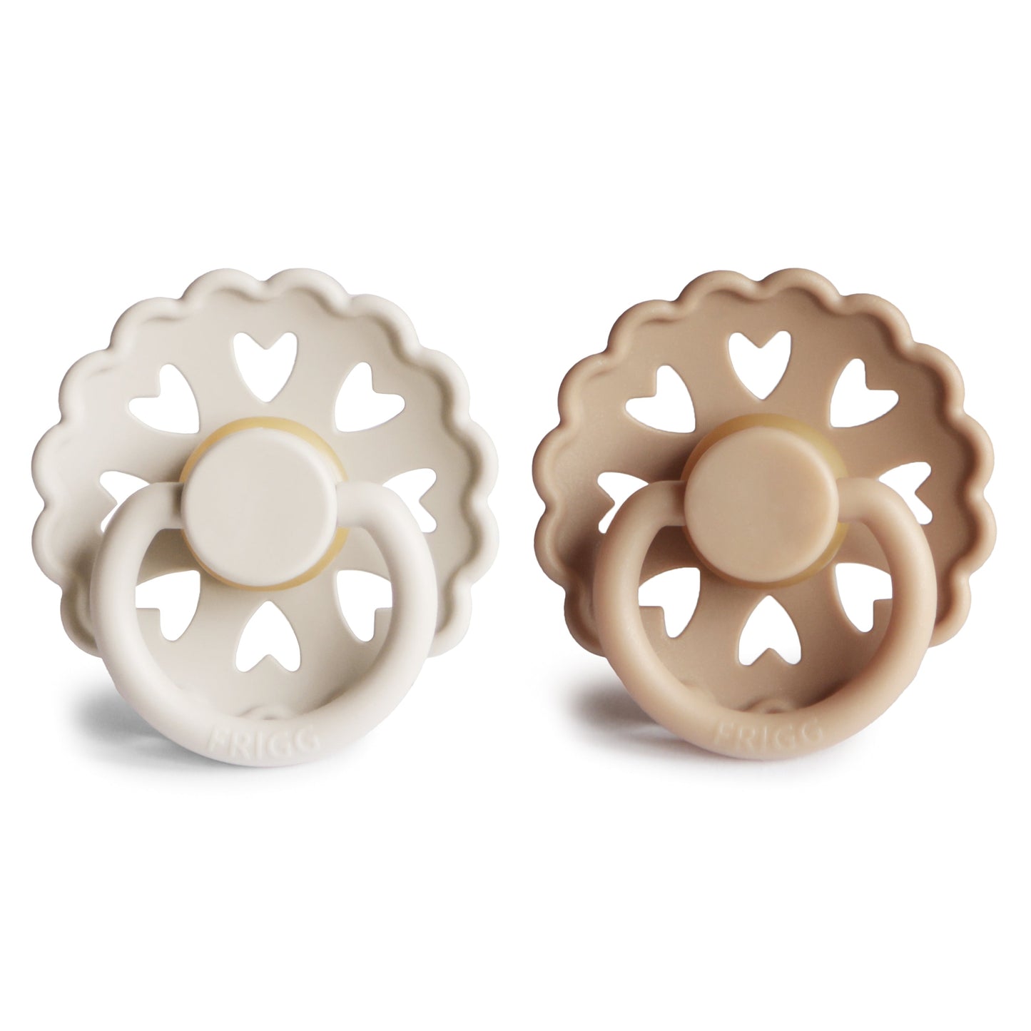 FRIGG Andersen Fairytale Natural Rubber Pacifier 2-Pack - Babies in Bloom