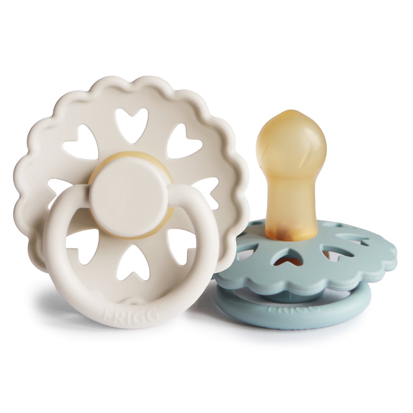 FRIGG Andersen Fairytale Natural Rubber Pacifier 2-Pack - Babies in Bloom