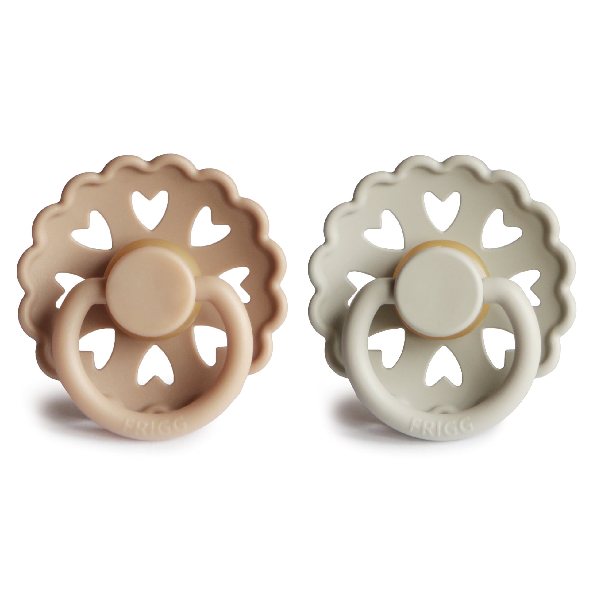 FRIGG Andersen Fairytale Natural Rubber Pacifier 2-Pack - Babies in Bloom