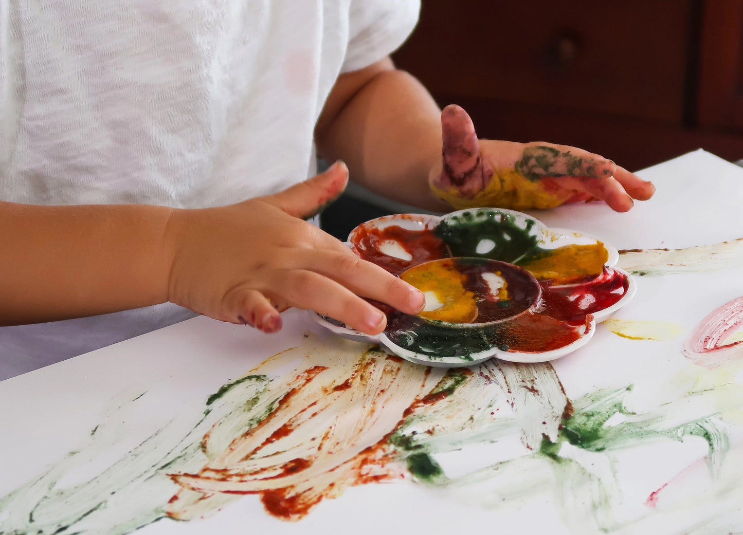 Veggie Baby Finger Paints