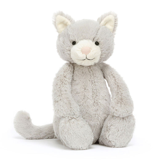 Jellycat Bashful Grey Kitty (DISCONTINUED)