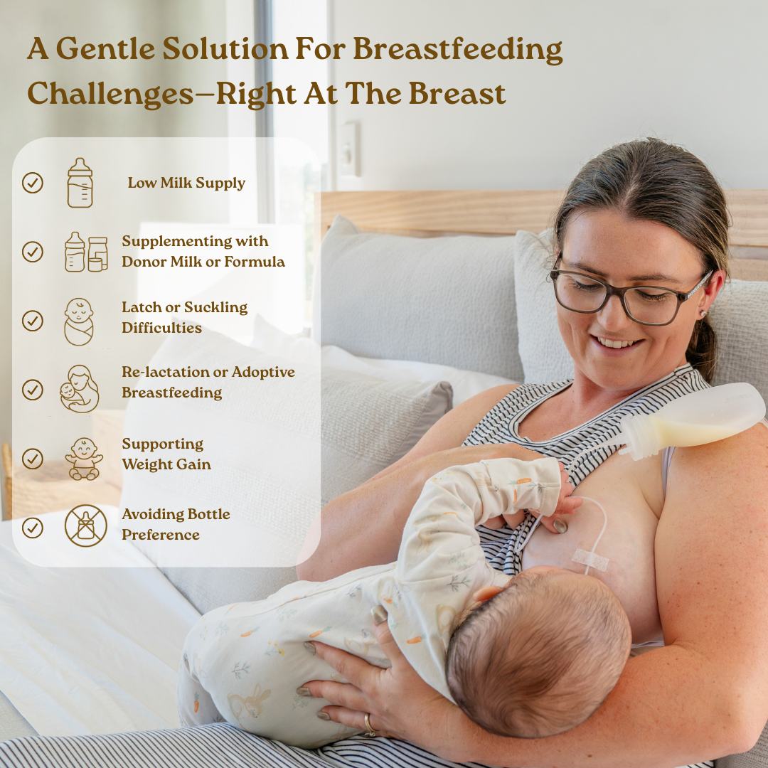 Haakaa Supplemental Feeding Tube & Pouch Set