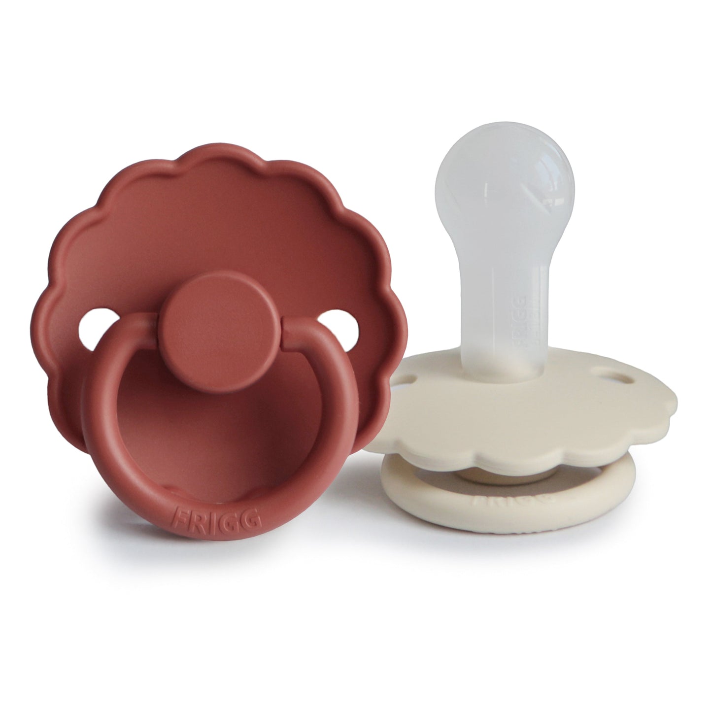 FRIGG Daisy Silicone Pacifier 2-Pack - Babies in Bloom