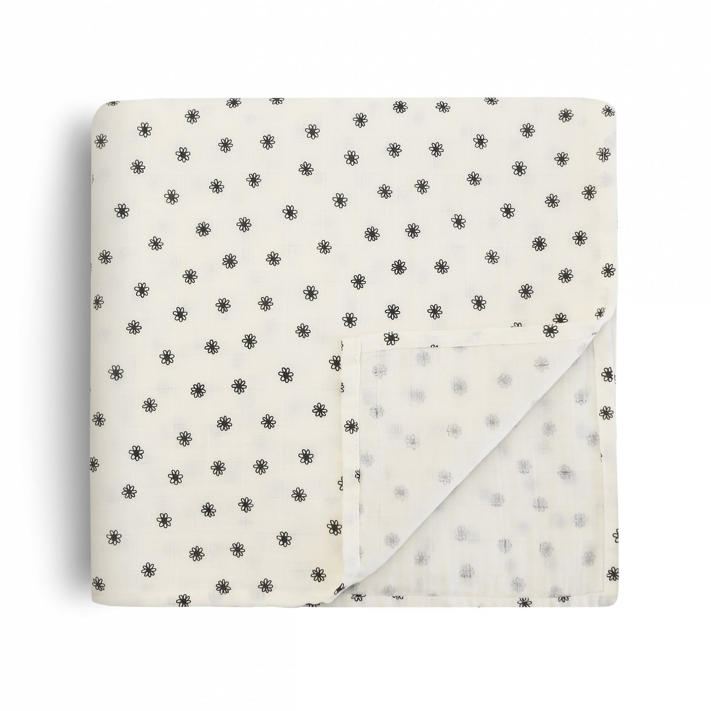 Organic Cotton Muslin Swaddle Blanket - Babies in Bloom