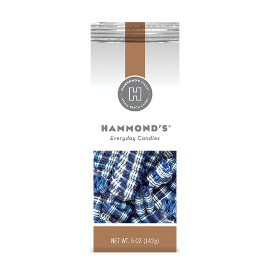 Hammond's Hanukkah Simcha Mini Blue Raspberry Ribbon Candy Gift Bag