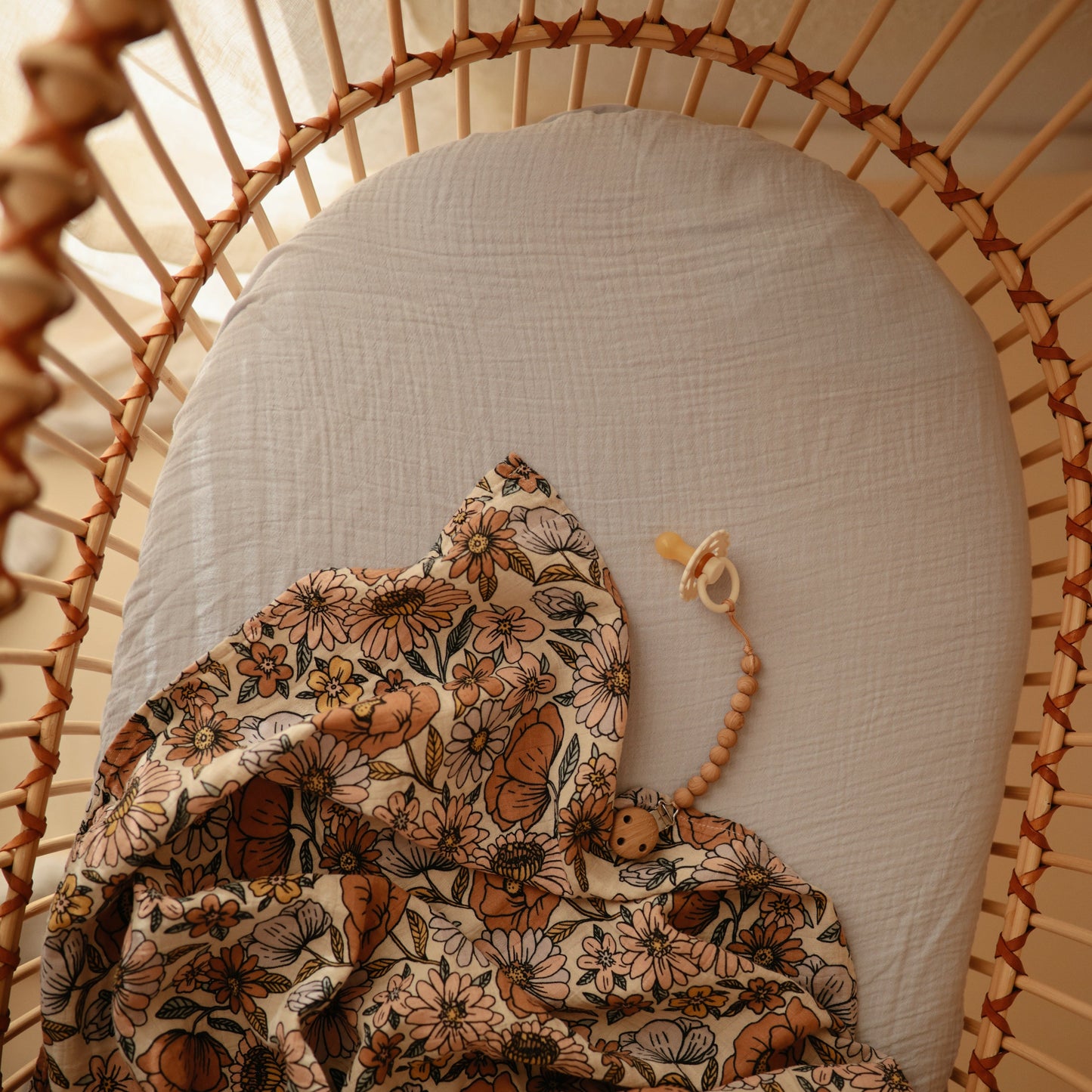 Extra Soft Bassinet Muslin Crib Sheet - Babies in Bloom